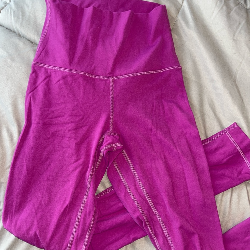 Purple lululemon align leggings